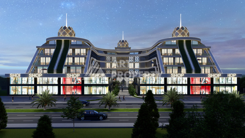 Проект Бизнес Центра в районе Оба - Ракурс 10