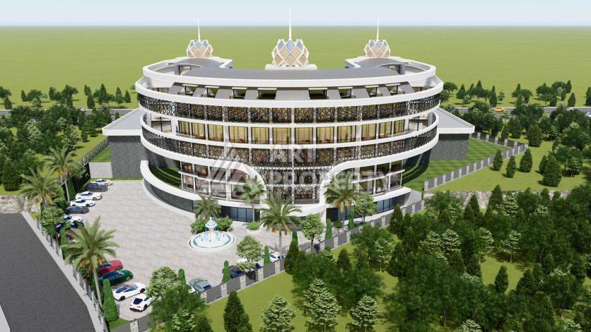 Проект Бизнес Центра в районе Оба - Ракурс 11