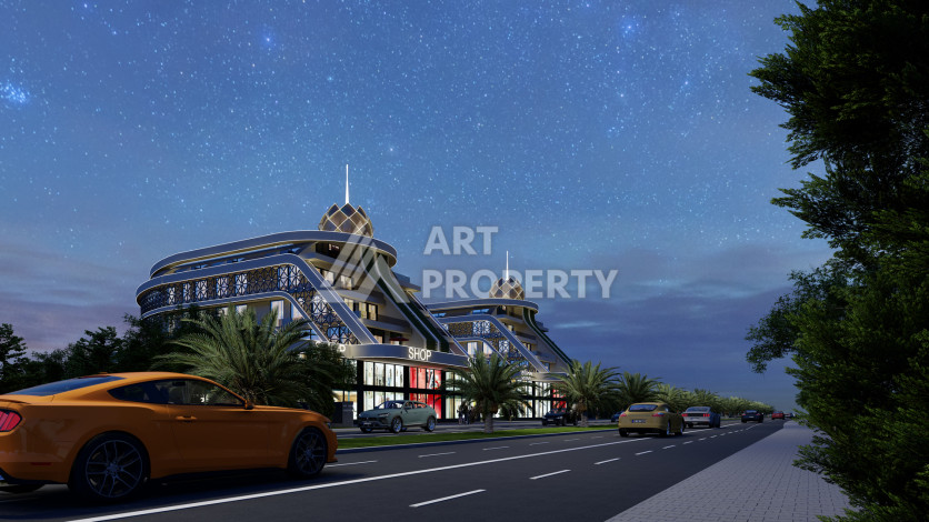 Проект Бизнес Центра в районе Оба - Ракурс 14