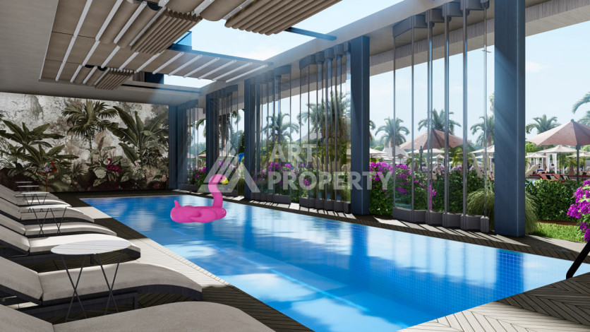 Роскошный проект на стадии строительства в районе Авсалар - Ракурс 5