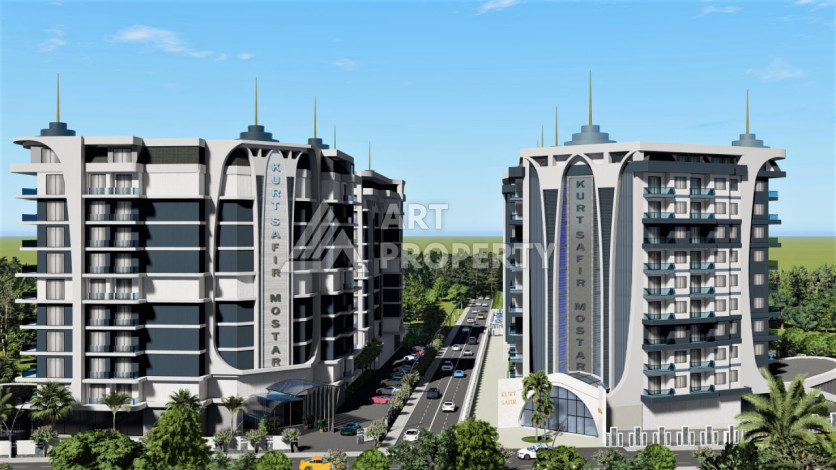 Роскошный проект на стадии строительства в районе Авсалар - Ракурс 6