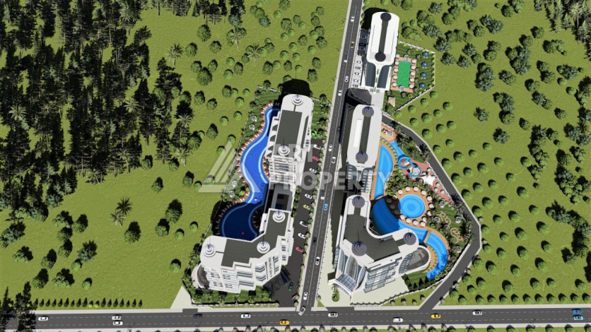 Роскошный проект на стадии строительства в районе Авсалар - Ракурс 9