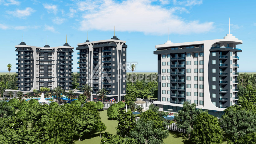 Роскошный проект на стадии строительства в районе Авсалар - Ракурс 17