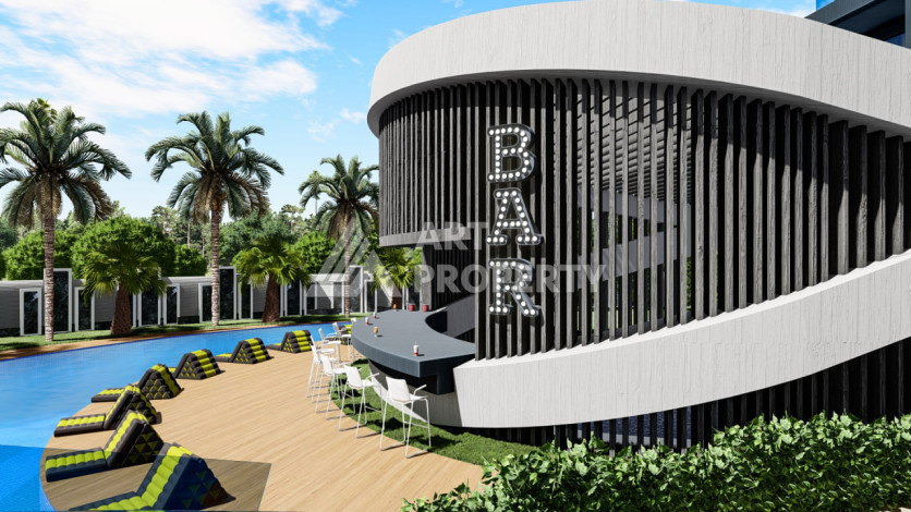 Роскошный проект на стадии строительства в районе Авсалар - Ракурс 19