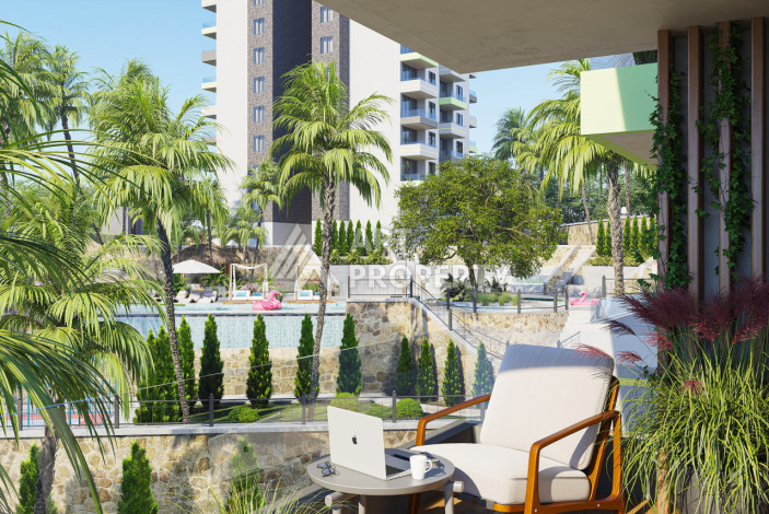 Комплекс на стадии строительства в динамично развивающем районе Демирташ - Ракурс 7