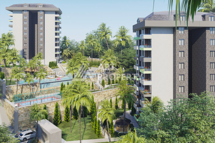 Комплекс на стадии строительства в динамично развивающем районе Демирташ - Ракурс 11