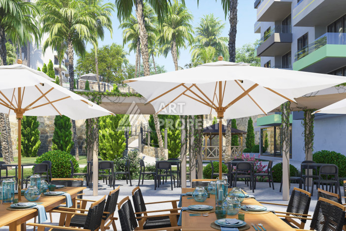 Комплекс на стадии строительства в динамично развивающем районе Демирташ - Ракурс 13