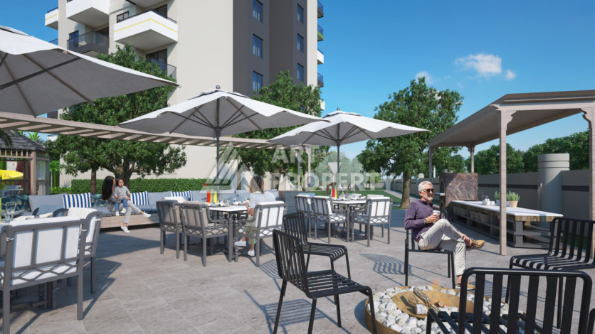 Комплекс на стадии строительства в динамично развивающем районе Демирташ - Ракурс 24