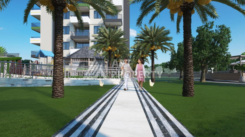 Комплекс на стадии строительства в динамично развивающем районе Демирташ - Ракурс 27