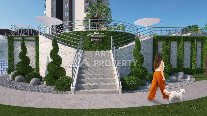 Комплекс на стадии строительства в динамично развивающем районе Демирташ - Ракурс 28