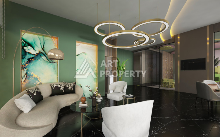 Комплекс на стадии строительства в динамично развивающем районе Демирташ - Ракурс 30