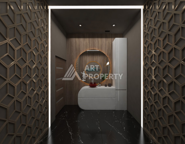 Комплекс на стадии строительства в динамично развивающем районе Демирташ - Ракурс 44