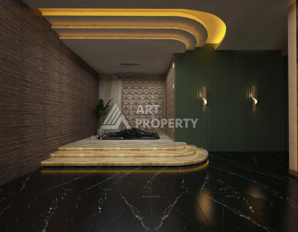 Комплекс на стадии строительства в динамично развивающем районе Демирташ - Ракурс 45