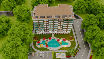 Новый инвестиционный проект резиденции в сегменте LUX – Алания, Авсаллар - Ракурс 7