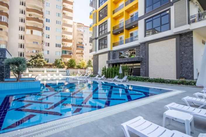 Трехкомнатная квартира c дизайнерским ремонтом в живописном районе Махмутлар, Алания, 115 м2 - Ракурс 10