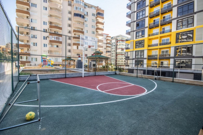 Трехкомнатная квартира c дизайнерским ремонтом в живописном районе Махмутлар, Алания, 115 м2 - Ракурс 12