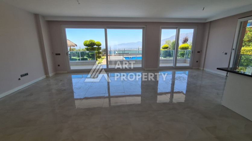 Двухэтажная вилла с видом на море в Каргыджаке, 300м - Ракурс 35