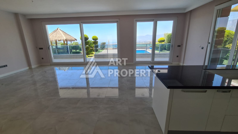 Двухэтажная вилла с видом на море в Каргыджаке, 300м - Ракурс 36