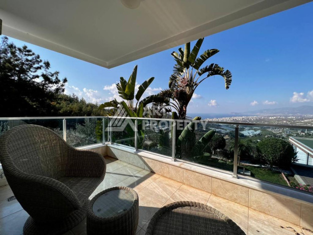 Двухэтажная меблированная вилла с видом на море в Каргыджаке, 700м - Ракурс 6