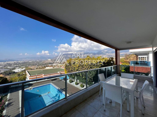 Двухэтажная меблированная вилла с видом на море в Каргыджаке, 700м - Ракурс 7