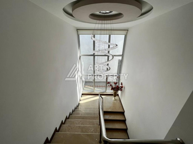 Двухэтажная меблированная вилла с видом на море в Каргыджаке, 700м - Ракурс 11