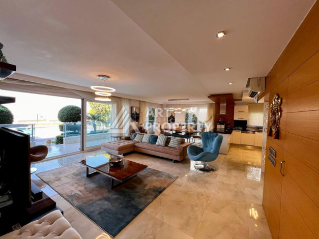 Двухэтажная меблированная вилла с видом на море в Каргыджаке, 700м - Ракурс 12