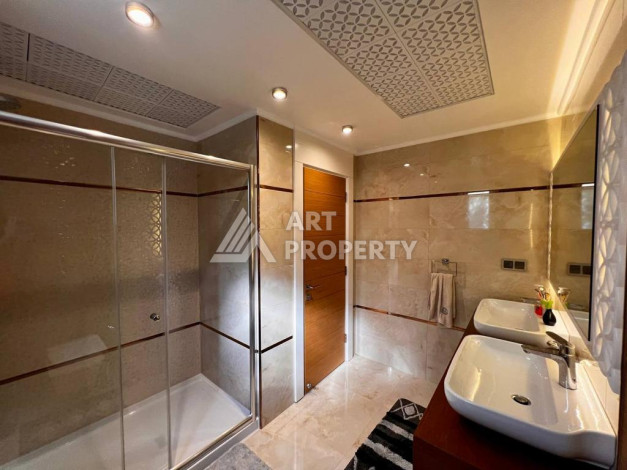 Двухэтажная меблированная вилла с видом на море в Каргыджаке, 700м - Ракурс 17