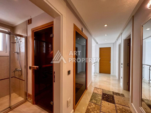 Двухэтажная меблированная вилла с видом на море в Каргыджаке, 700м - Ракурс 18