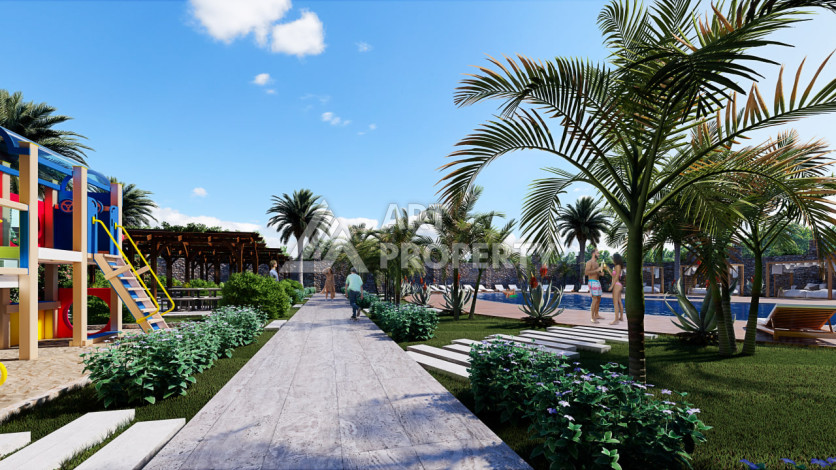 Инвестиционная недвижимость на этапе проекта – Алания, район Паяллар - Ракурс 2