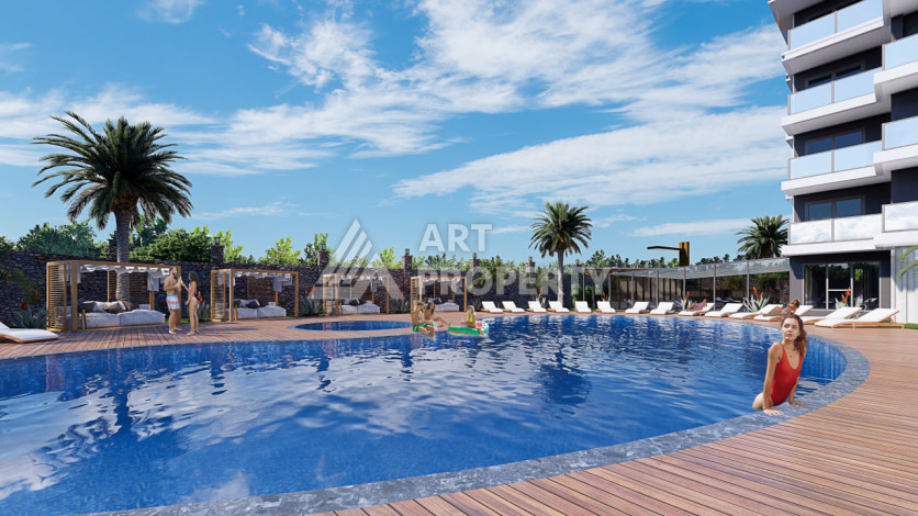 Инвестиционная недвижимость на этапе проекта – Алания, район Паяллар - Ракурс 3