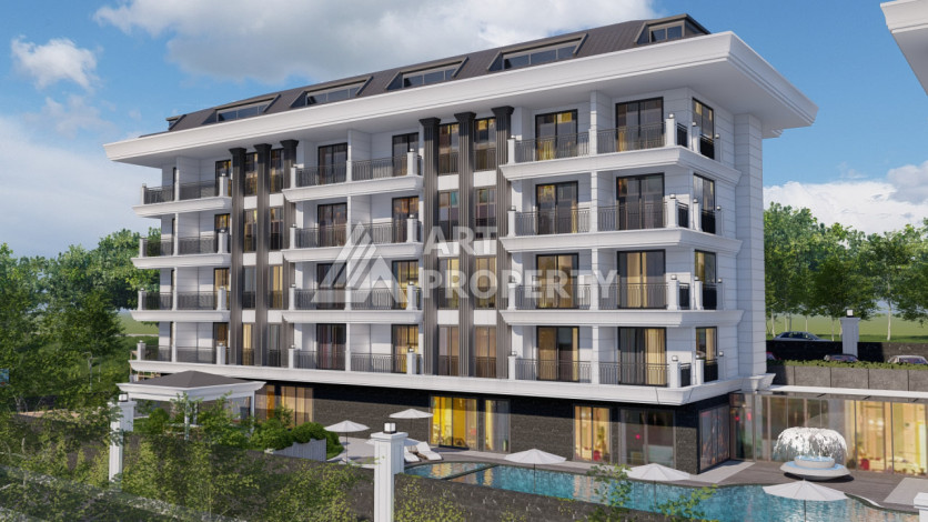 Инвестиционная недвижимость на этапе строительства – Алания, район Паяллар - Ракурс 3