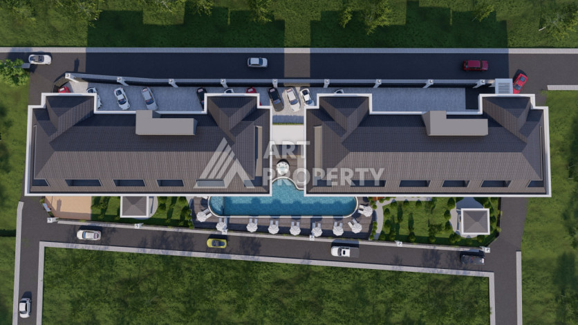 Инвестиционная недвижимость на этапе строительства – Алания, район Паяллар - Ракурс 5