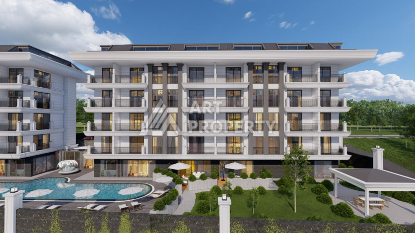 Инвестиционная недвижимость на этапе строительства – Алания, район Паяллар - Ракурс 6