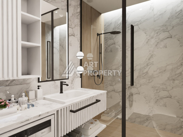 Инвестиционная недвижимость на этапе строительства – Алания, район Паяллар - Ракурс 17