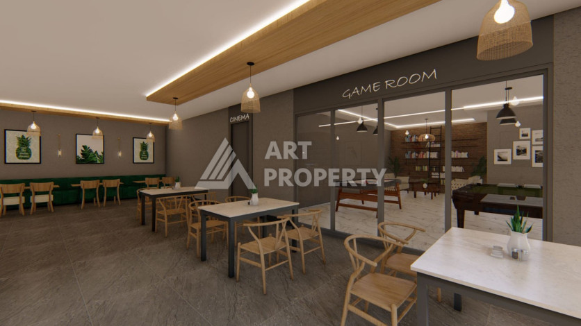 Новый комплекс на стадии строительства в Алании район Махмутлар - Ракурс 15