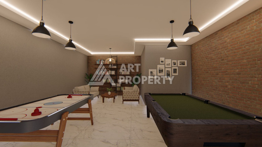 Новый комплекс на стадии строительства в Алании район Махмутлар - Ракурс 16