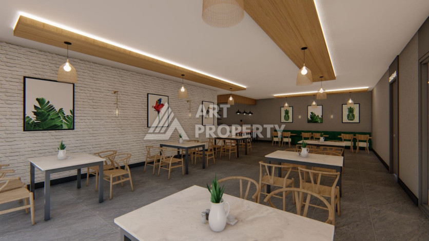 Новый комплекс на стадии строительства в Алании район Махмутлар - Ракурс 21