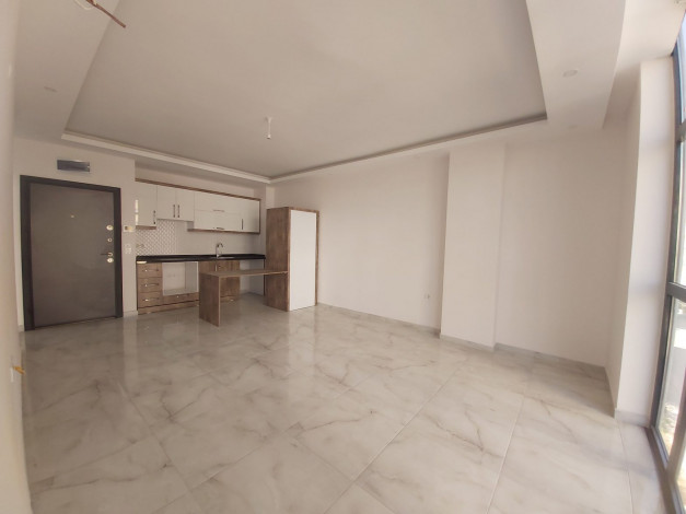 Двухкомнатная квартира в новом доме, в 200 метрах от Средиземного моря, Махмутлар, Алания, 55 м2 - Ракурс 2