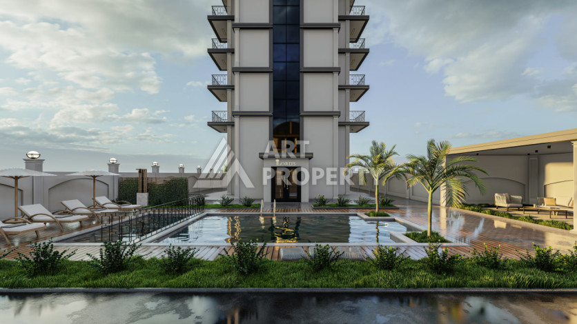 Инвестиционная недвижимость на начальном этапе строительства – Алания, район Оба - Ракурс 5