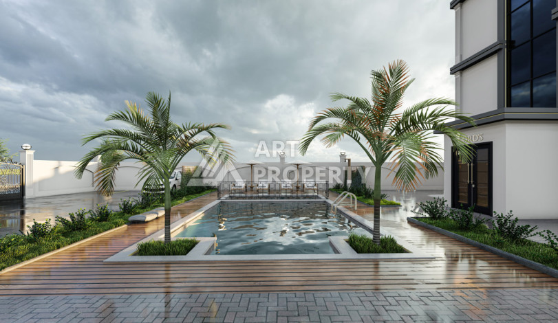 Инвестиционная недвижимость на начальном этапе строительства – Алания, район Оба - Ракурс 6