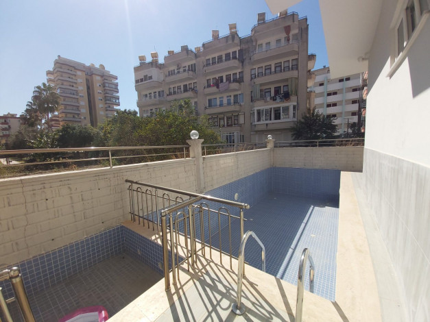 Двухкомнатная квартира в новом доме, в 200 метрах от Средиземного моря, Махмутлар, Алания, 55 м2 - Ракурс 6