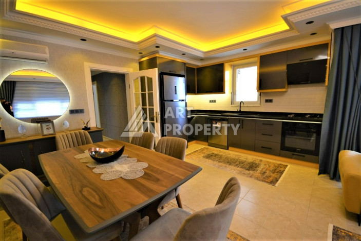 Шикарная квартира 2+1 на берегу  Средиземного моря - Ракурс 11