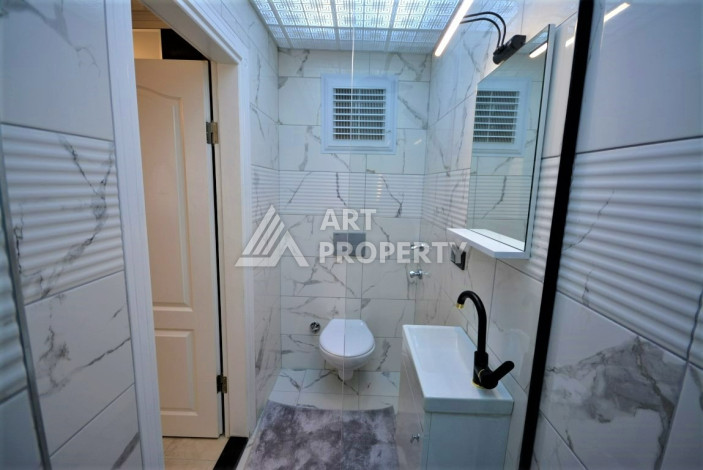 Шикарная квартира 2+1 на берегу  Средиземного моря - Ракурс 18