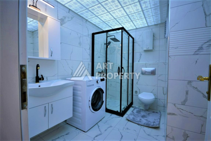 Шикарная квартира 2+1 на берегу  Средиземного моря - Ракурс 21