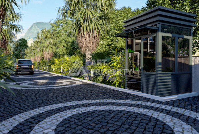 Новый проект в Алании район Демирташ на стадии строительства - Ракурс 19