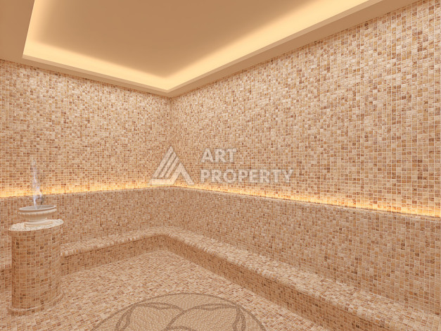 Новый проект в Алании район Демирташ на стадии строительства - Ракурс 41