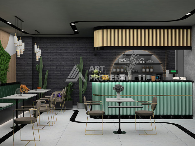 Новый проект в Алании район Демирташ на стадии строительства - Ракурс 42