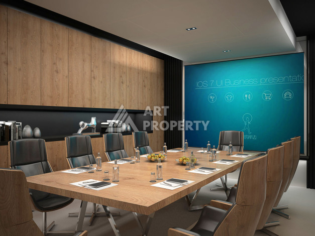 Новый проект в Алании район Демирташ на стадии строительства - Ракурс 47