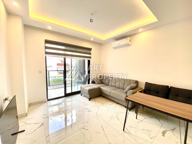 Квартира 1+1 с новой мебелью в шаговой доступности от моря - центр Алании - Ракурс 3