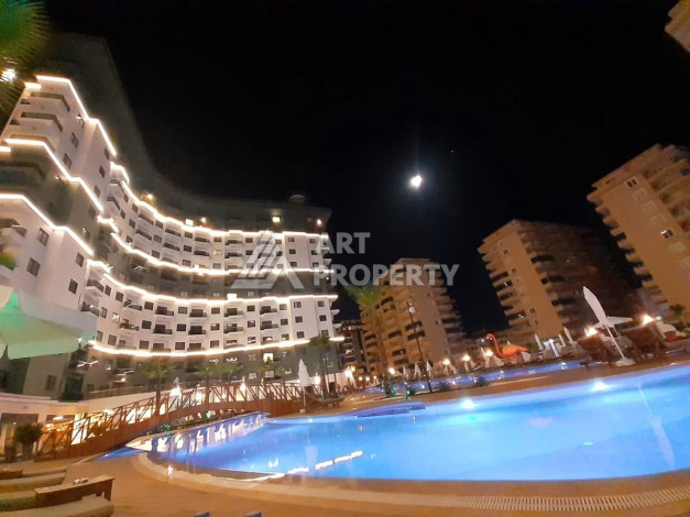 Квартира 1+1 с мебелью и видом на инфраструктуру , район Махмутлар – Алания - Ракурс 3